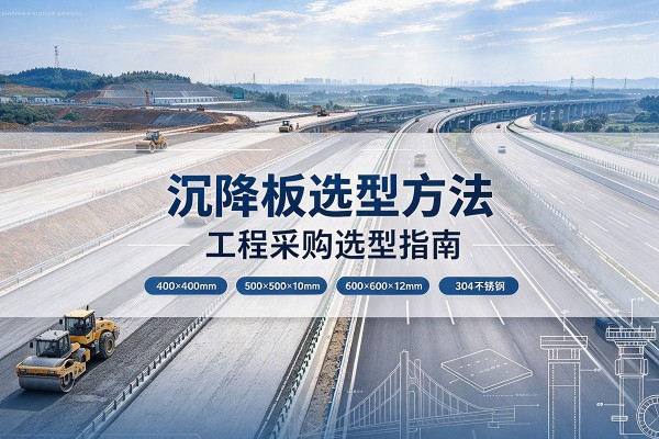 兴山沉降板选择方法